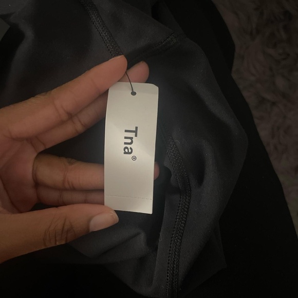 Aritzia Black TNA life high waisted flare leggings - Picture 6 of 6